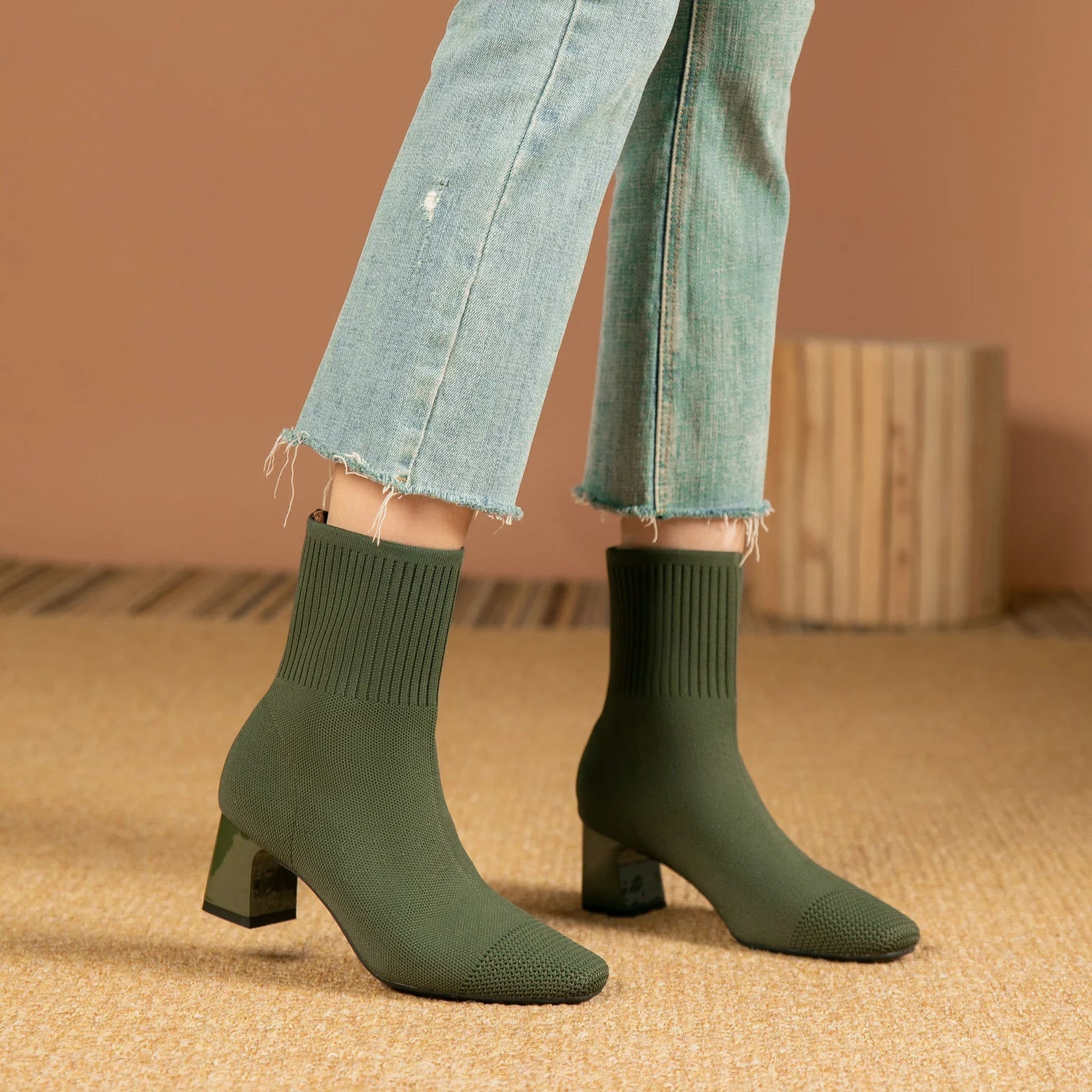Bota London Malha Confortável