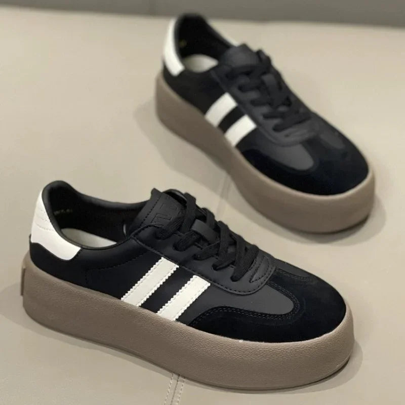 Tênis Casual Plataforma Lumen Preto