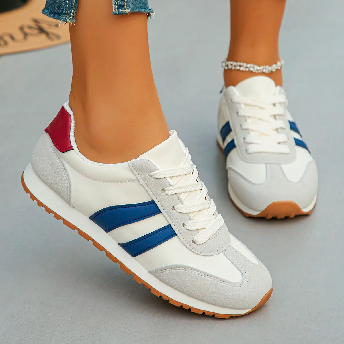 Tênis Casual Lume Azul