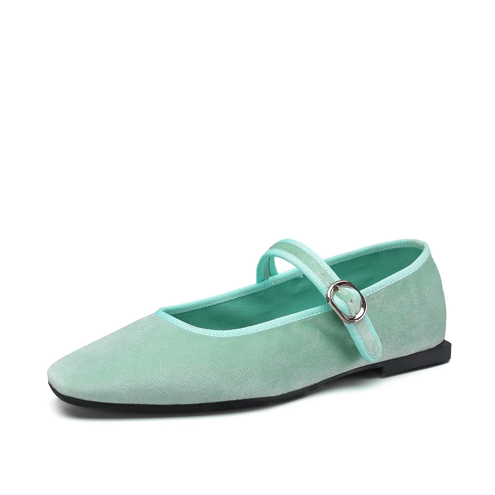 Sapatilha Maryjane Verde