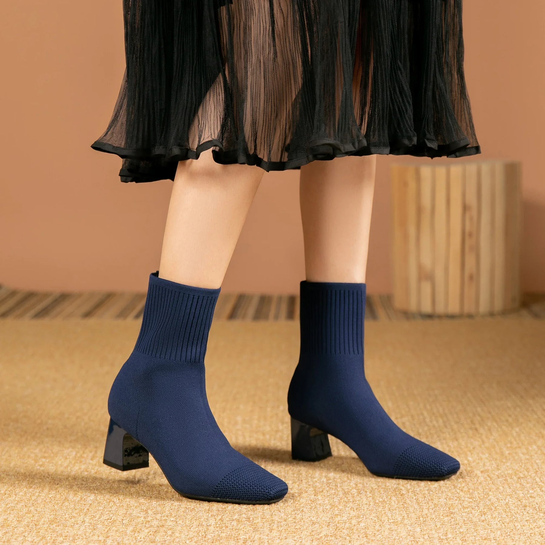 Bota London Malha Confortável