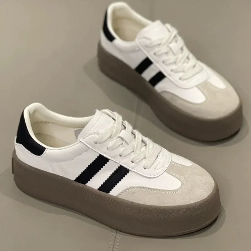 Tênis Casual Plataforma Lumen Branco