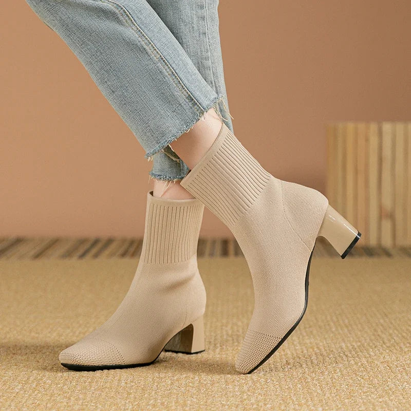 Bota London Malha Confortável