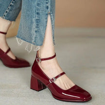 Sapato Belmonte Vermelho Cereja