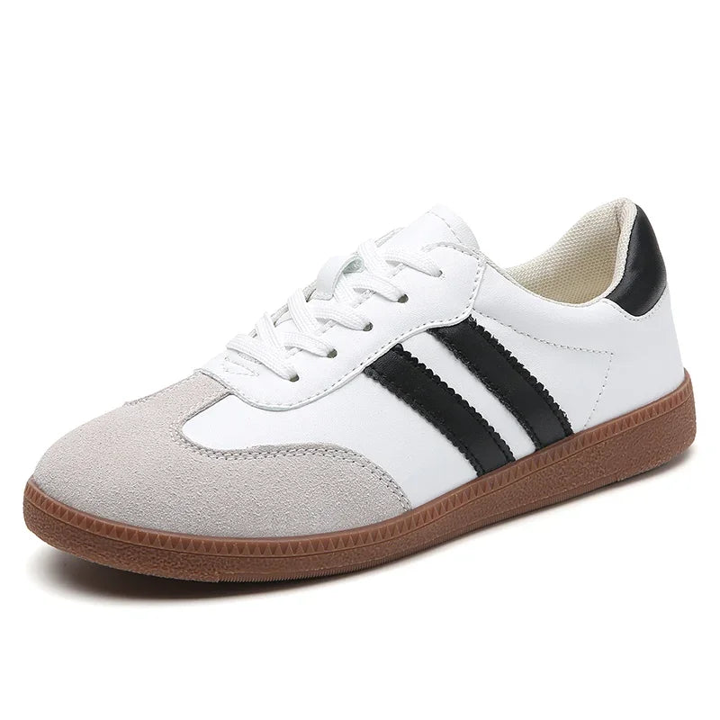 Tênis Casual Gisele Preto com Branco
