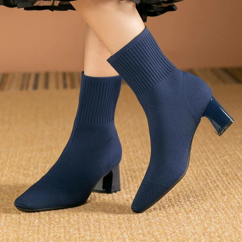 Bota London Malha Confortável