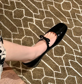 Sapatilha Vera Preto acetinado